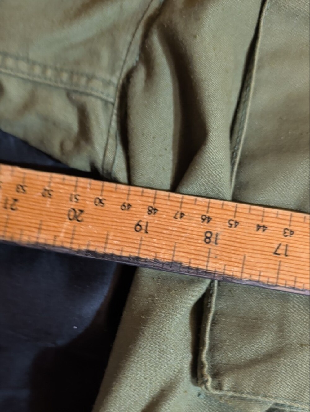 Vintage 70s U.S. Army Olive Green OG-107 M65 Field Jacket - Picture 9 of 12